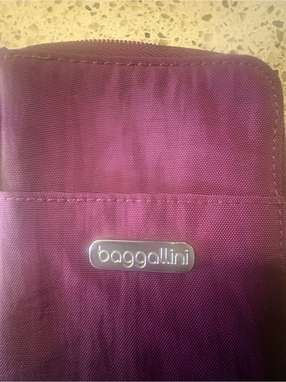 Baggallini Plum Wristlet